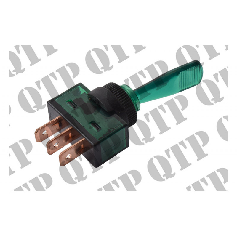 Toggle Switch Green  tracteur Interrupteurs 56069 - photo cover