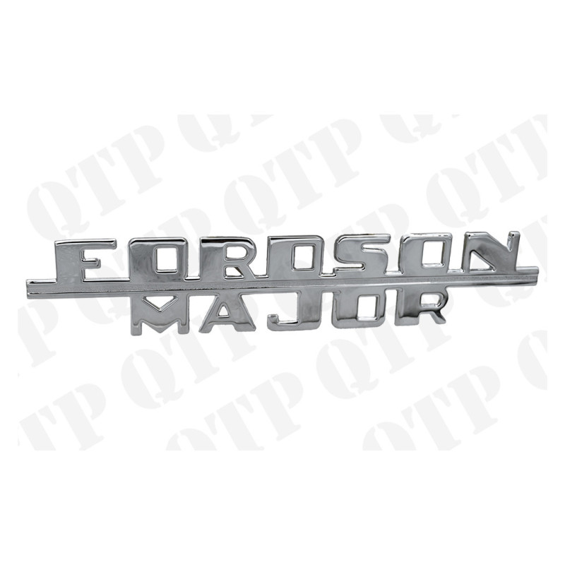 Side Badge Chrome Ford  tracteur Major 57446 - photo cover