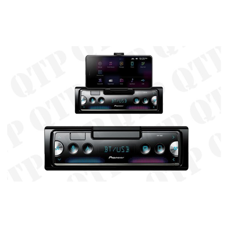 Radio 1-DIN receiver with Bluetooth tracteur Radios et haut-parleurs 57395 - photo cover