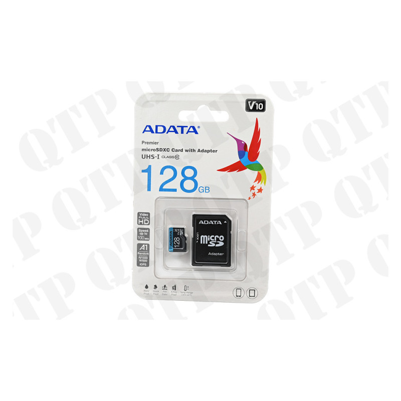 128GB Micro SD Memory Card with SD Adaptor tracteur Composants électriques 57310 - photo cover