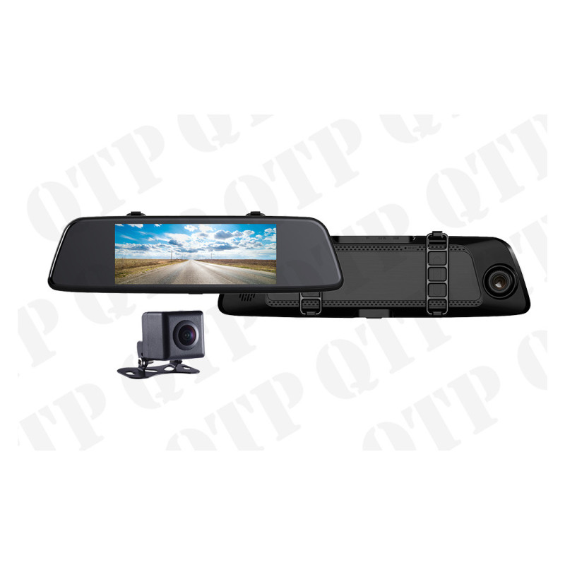 Dash Camera With Forward And Rear Facing Cameras tracteur Caméra de bord 57255 - photo cover
