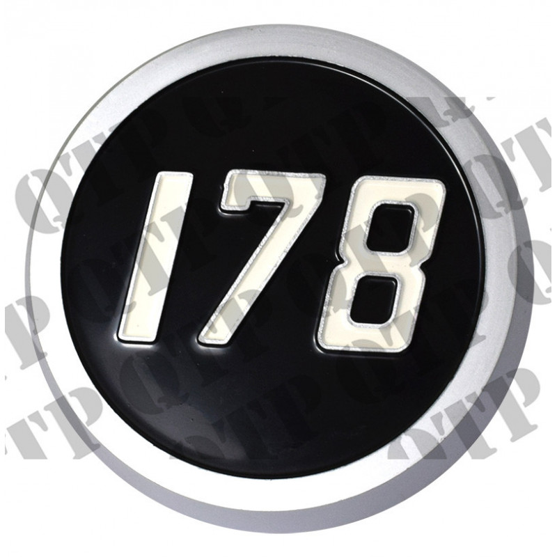 Badge 178 tracteur 178 3752 - photo cover