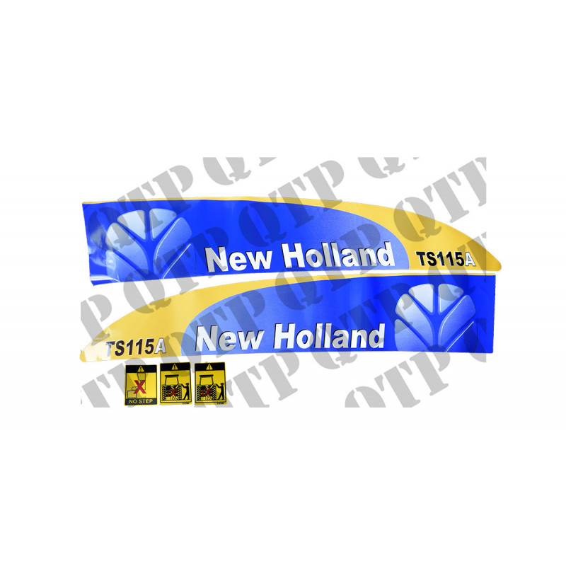 Autocollant tracteur Ford New Holland 43841 - photo cover