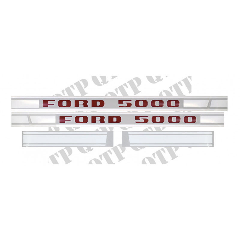 Kit d'autocollants tracteur 5000 1724 - photo cover