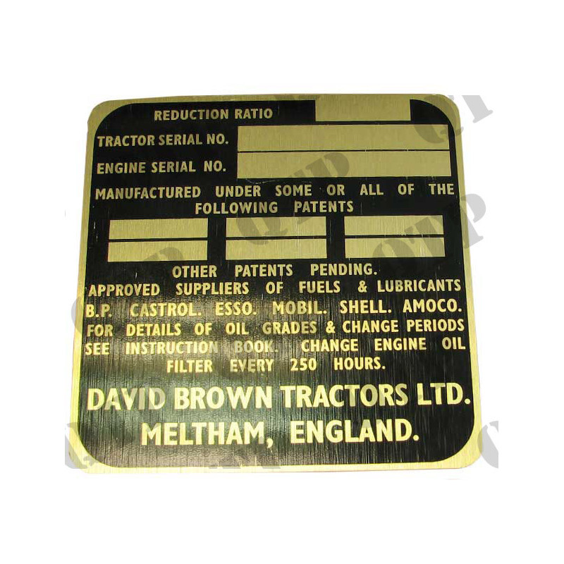 Badge tracteur 990 52759 - photo cover