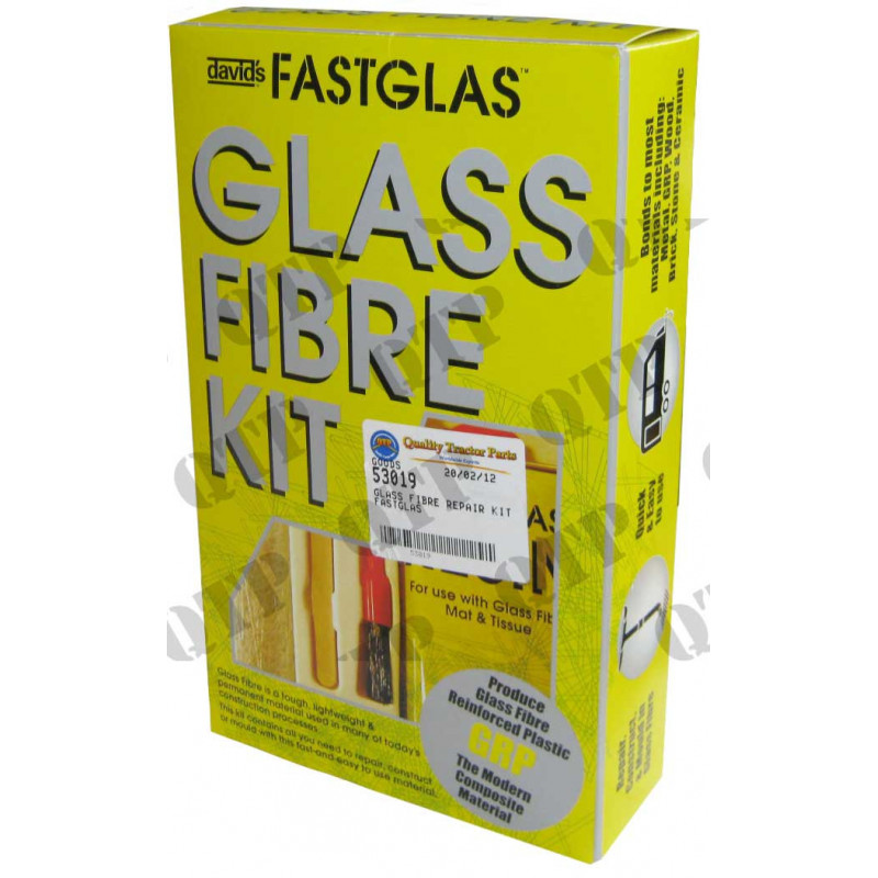 Kit de réparation Fastglas de fibre de verre tracteur Adhésifs et mastics 53019 - photo cover